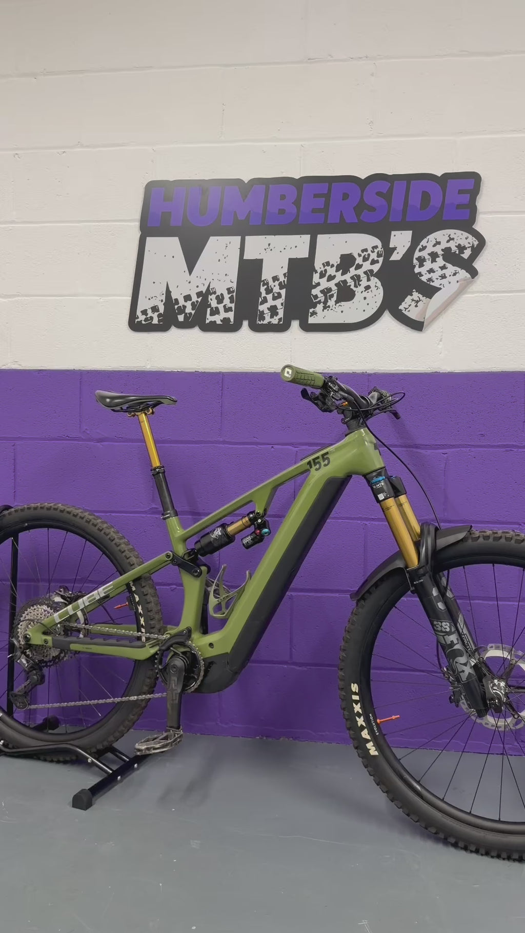 Medium / 2024 Cube Stereo Hybrid One55 TM 750 / EMTB / E-BIKE / MTB