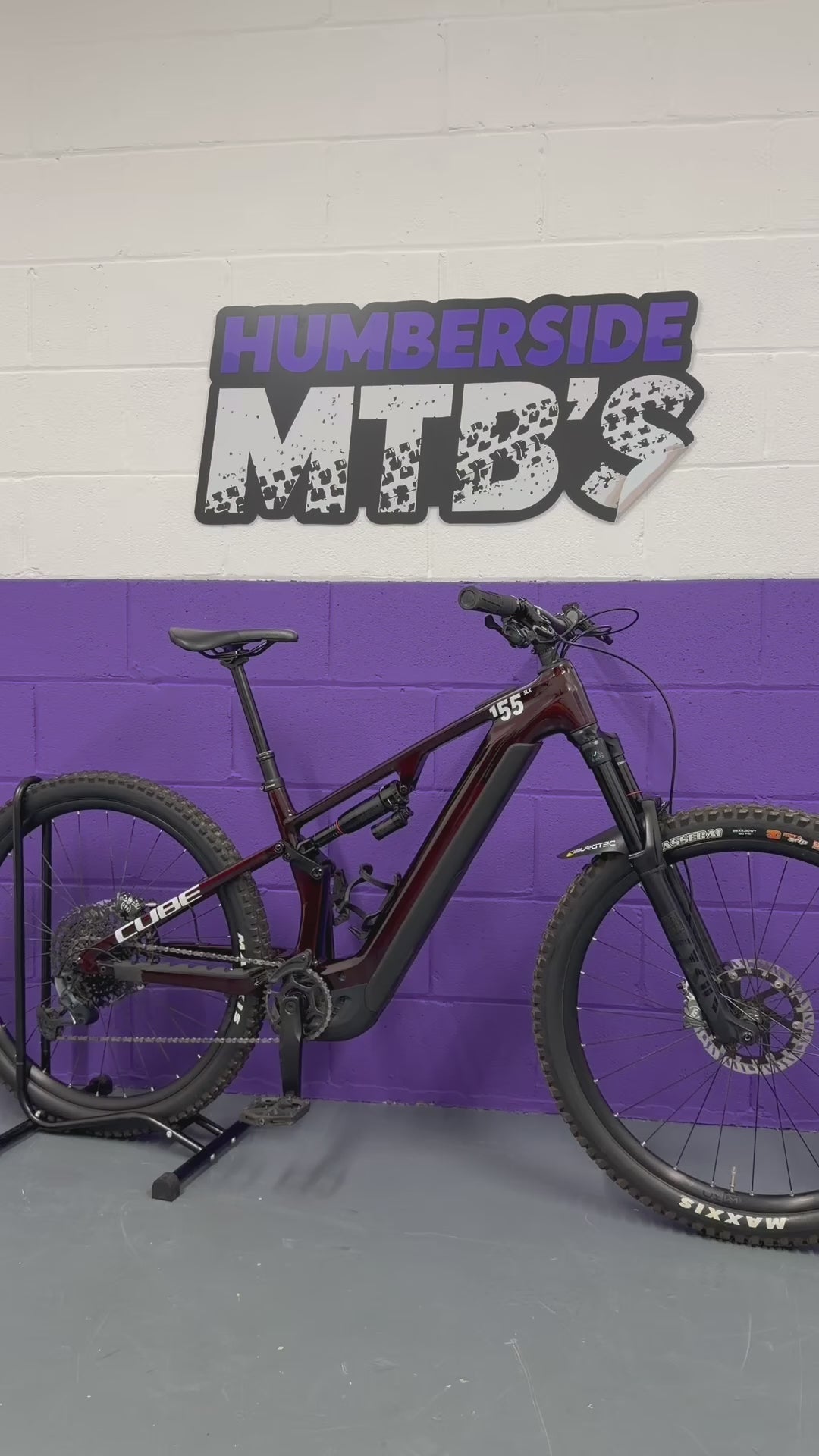 Large / 2024 Cube Stereo Hybrid One55 SLX 750 / EMTB / E-BIKE / MTB