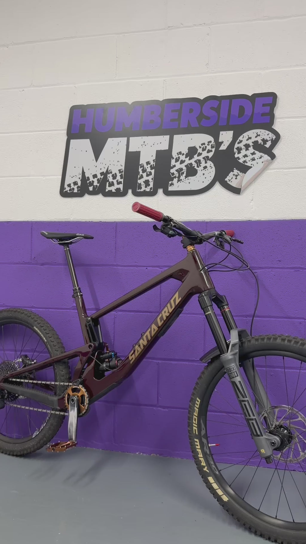 XL - 2022 Santa Cruz Nomad C Oxblood - Full Suspension Mountain Bike