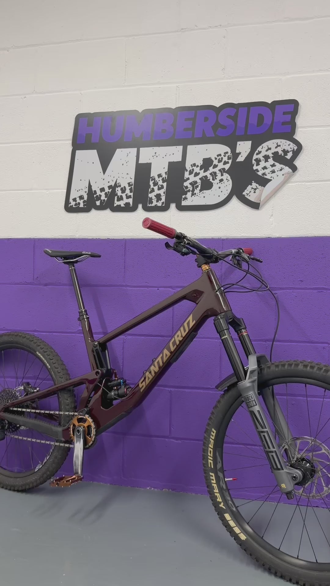 XL - 2022 Santa Cruz Nomad C Oxblood - Full Suspension Mountain Bike